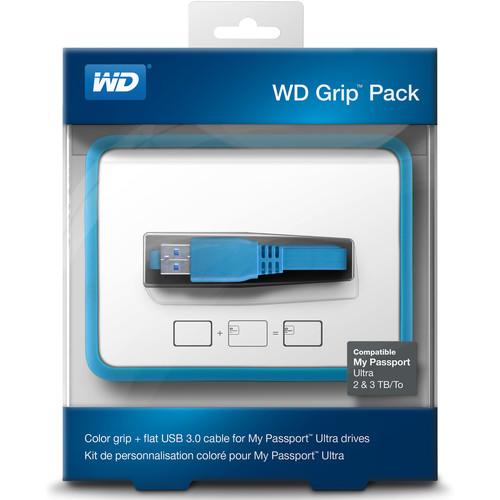 WD Grip Pack for 1TB My Passport Ultra (Sky) WDBZBY0000NBL-NASN