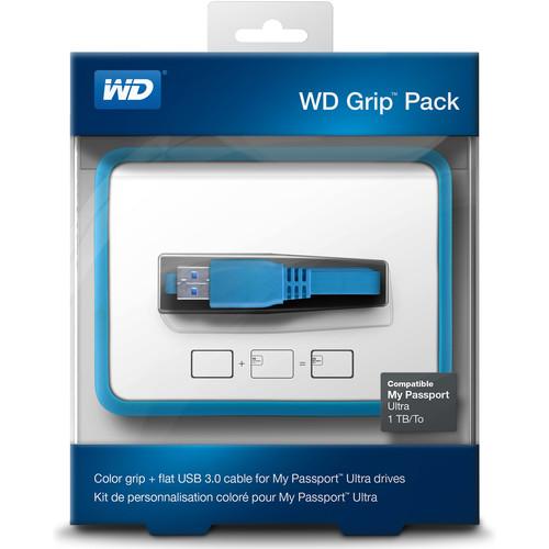 WD Grip Pack for 1TB My Passport Ultra (Sky) WDBZBY0000NBL-NASN, WD, Grip, Pack, 1TB, My, Passport, Ultra, Sky, WDBZBY0000NBL-NASN