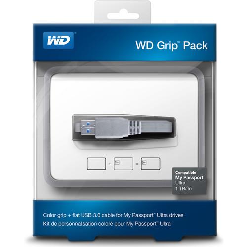 WD Grip Pack for 1TB My Passport Ultra (Smoke), WD, Grip, Pack, 1TB, My, Passport, Ultra, Smoke,