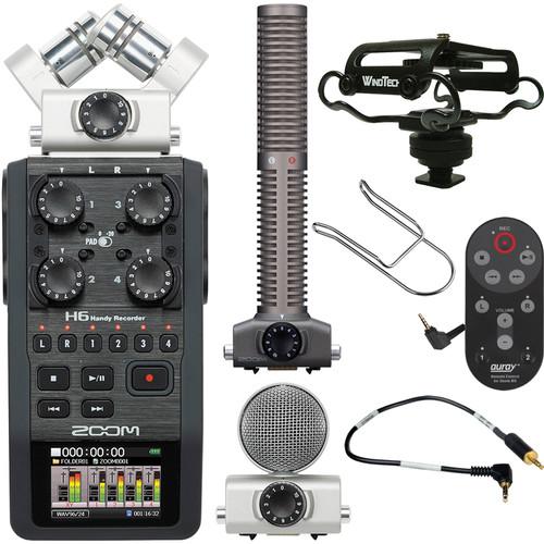 Zoom Zoom H5 Handy Recorder On-Camera Package Kit, Zoom, Zoom, H5, Handy, Recorder, On-Camera, Package, Kit,