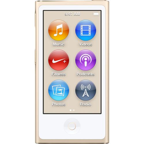 Apple 16GB iPod nano (Gold, 7th Generation, 2015 Model)