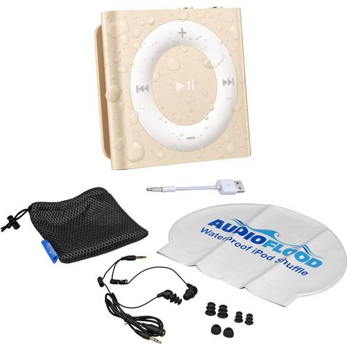 AUDIOFLOOD 2GB Waterproof iPod Bundle (Bright Pink) NPI-B005