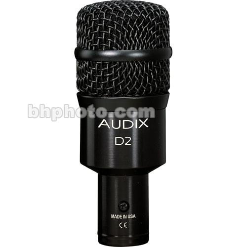 Audix D2 Dynamic Instrument Microphone Trio (3-Pack) D2 TRIO