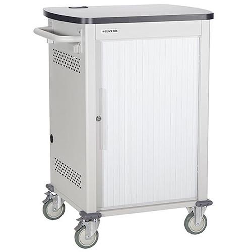 Black Box Adjustable-Shelf 36-Slot Charging Cart UCCSS-12-36T, Black, Box, Adjustable-Shelf, 36-Slot, Charging, Cart, UCCSS-12-36T