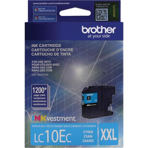 Brother LC10EM INKvestment Super High Yield Magenta Ink LC10EM