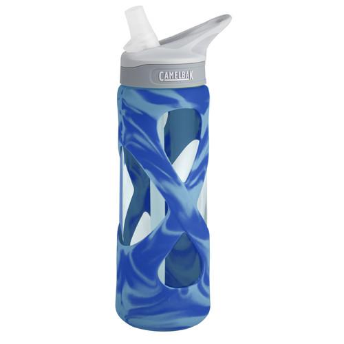 CAMELBAK 0.7 L eddy Glass Water Bottle (Purple/Pink Swirl) 53641