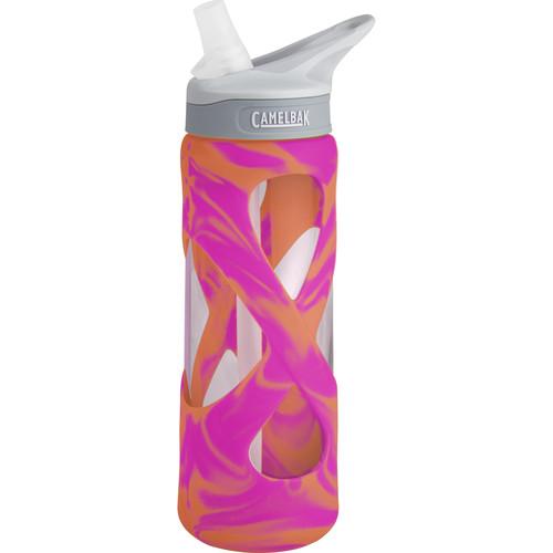 CAMELBAK 0.7 L eddy Glass Water Bottle (Purple/Pink Swirl) 53641