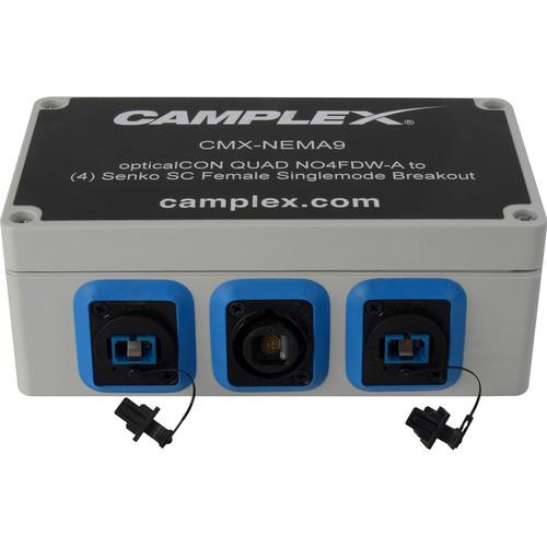 Camplex NO4FDW-A OpticalCON QUAD to 4 SC Female CMX-NEMA9M, Camplex, NO4FDW-A, OpticalCON, QUAD, to, 4, SC, Female, CMX-NEMA9M,