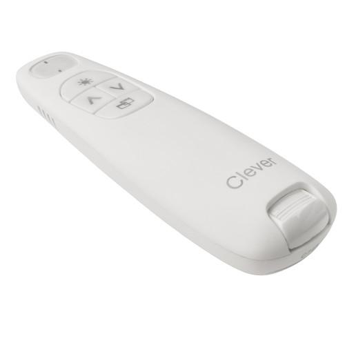 Clever C748 Wireless Presenter with Red Laser Pointer C748-WHT, Clever, C748, Wireless, Presenter, with, Red, Laser, Pointer, C748-WHT
