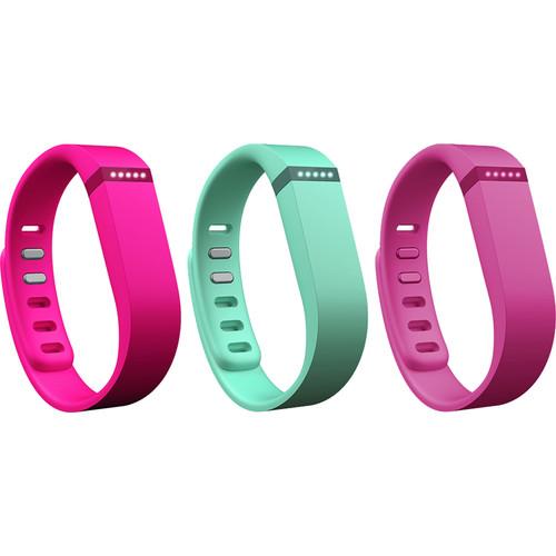 Fitbit Flex Replacement Band Vibrant 3-Pack FB401BVTPL