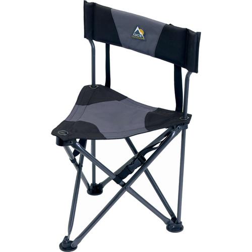 GCI Outdoor Quik-E-Seat Stool with Padded Backrest 19014