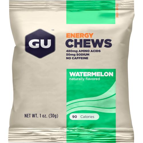 GU Energy Labs Energy Chews (24-Pack, Raspberry) GU-123222