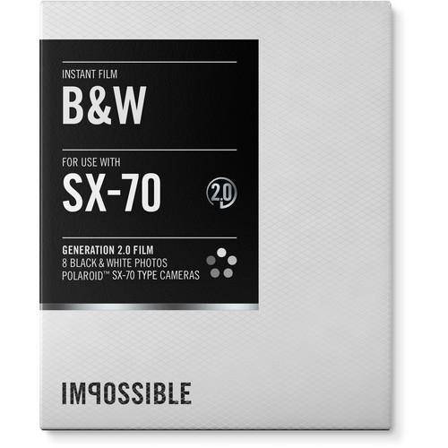 Impossible Black & White 2.0 Instant Film for Polaroid 4069