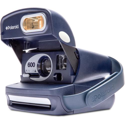 Impossible Polaroid 600 Round Instant Camera (Blue) 2874