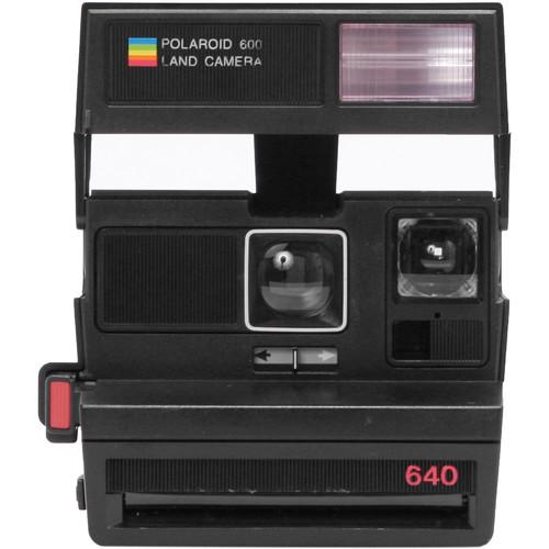 Impossible Polaroid 600 Square Instant Camera (Black) 1488, Impossible, Polaroid, 600, Square, Instant, Camera, Black, 1488,