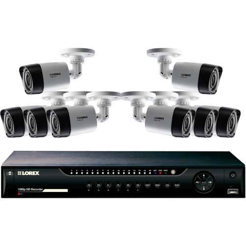 Lorex by FLIR 16-Channel 1080p DVR with 2TB HDD and LHV22162TC8, Lorex, by, FLIR, 16-Channel, 1080p, DVR, with, 2TB, HDD, LHV22162TC8