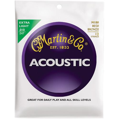 MARTIN  Acoustic 80/20 Bronze Guitar Strings M140, MARTIN, Acoustic, 80/20, Bronze, Guitar, Strings, M140, Video