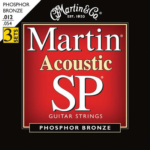 MARTIN Acoustic SP Phosphor Bronze Guitar Strings MSP4100