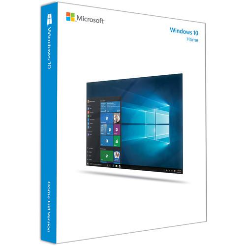 Microsoft Windows 10 Home (64-bit, OEM DVD) KW9-00140, Microsoft, Windows, 10, Home, 64-bit, OEM, DVD, KW9-00140,