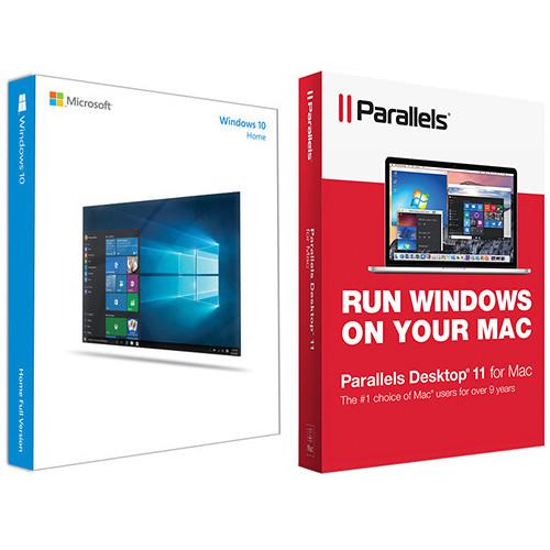 Microsoft Windows 10 Pro 32-bit Kit with Parallels Desktop 11