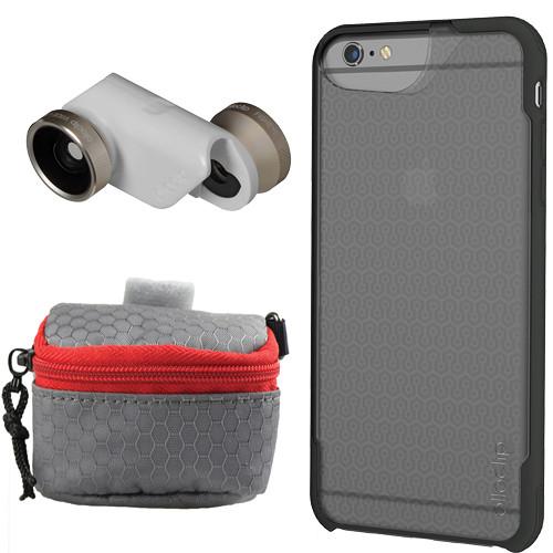 olloclip 4-in-1 Photo Lens for iPhone 6/6s with Case and 2-Lens