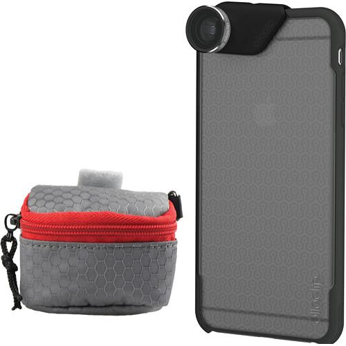 olloclip 4-in-1 Photo Lens for iPhone 6/6s with Case and 2-Lens