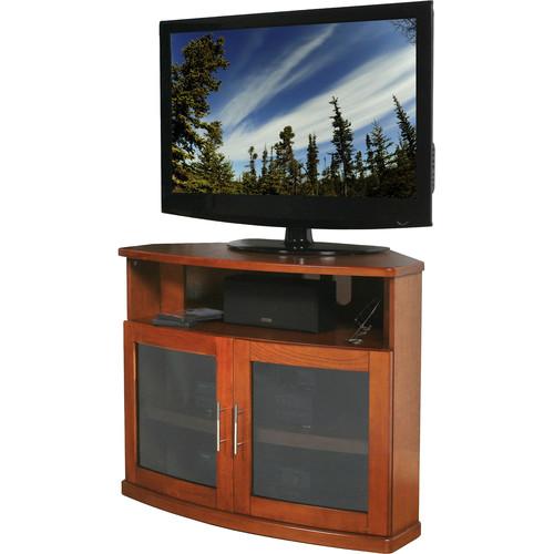 PLATEAU Newport 62 Corner TV Stand (Walnut) NEWPORT 62 (W)