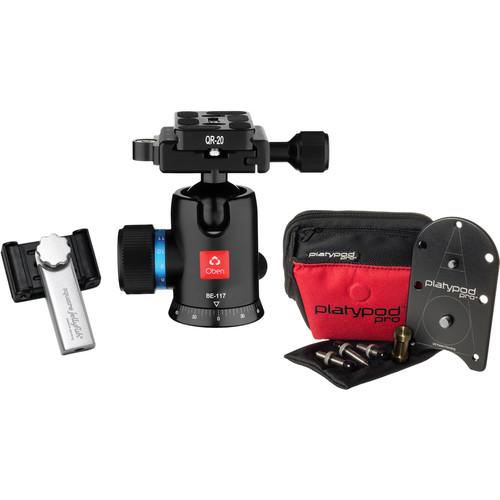 Platypod Pro Deluxe Kit with Ball Head and Smartphone Tripod, Platypod, Pro, Deluxe, Kit, with, Ball, Head, Smartphone, Tripod,