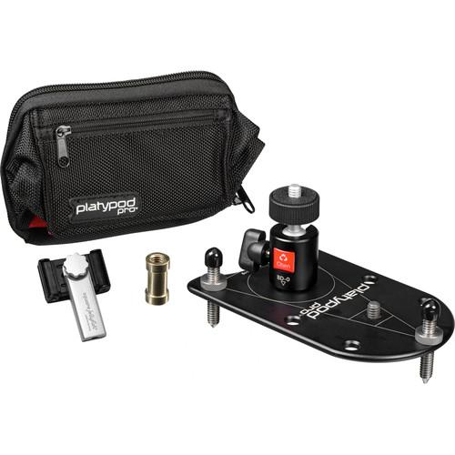Platypod Pro Deluxe Kit with Mini Ball Head and Smartphone