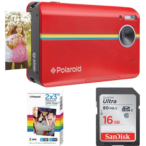 Polaroid Z2300 Instant Digital Camera with Paper & SD Card, Polaroid, Z2300, Instant, Digital, Camera, with, Paper, &, SD, Card