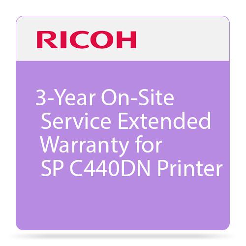 Ricoh 1-Year On-Site Service Extended Warranty 008092MIU-PS1