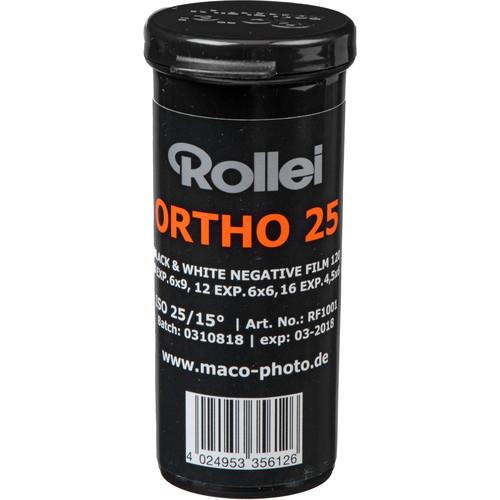Rollei Ortho 25 Black and White Negative Film 3731011