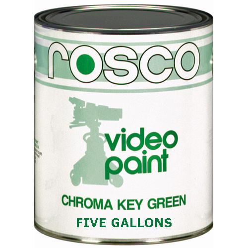 Rosco Chroma Key Paint (Green, 1 Quart) 150057110032