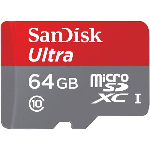 SanDisk 32GB Ultra UHS-I microSDHC Memory SDSQUNC-032G-AN6IA, SanDisk, 32GB, Ultra, UHS-I, microSDHC, Memory, SDSQUNC-032G-AN6IA,