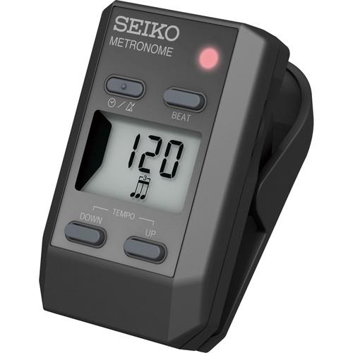 SEIKO  Clip-On Metronome (Black) DM51B