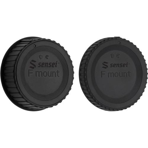 Sensei Body Cap and Rear Lens Cap Kit for Sony E-Mount, Sensei, Body, Cap, Rear, Lens, Cap, Kit, Sony, E-Mount
