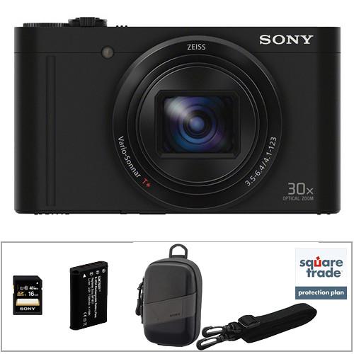 Sony Cyber-shot DSC-WX500 Digital Camera Deluxe Kit (White), Sony, Cyber-shot, DSC-WX500, Digital, Camera, Deluxe, Kit, White,
