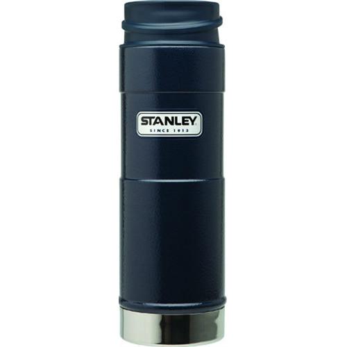 Stanley Classic One Hand Vacuum Mug (16 oz, Navy) 10-01394-008