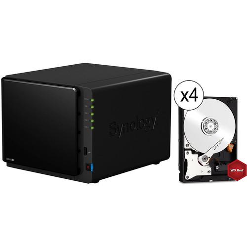 Synology DiskStation DS415  16TB (4 x 4TB) 4-Bay NAS Server Kit, Synology, DiskStation, DS415, 16TB, 4, x, 4TB, 4-Bay, NAS, Server, Kit