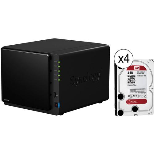 Synology DiskStation DS415  24TB (4 x 6TB) 4-Bay NAS Server Kit