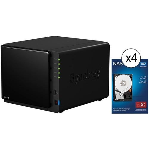 Synology DiskStation DS415  24TB (4 x 6TB) 4-Bay NAS Server Kit