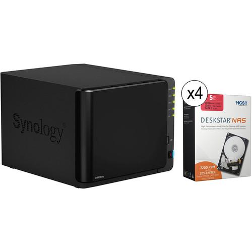 Synology DiskStation DS415play 16TB (4 x 4TB) 4-Bay NAS Server, Synology, DiskStation, DS415play, 16TB, 4, x, 4TB, 4-Bay, NAS, Server