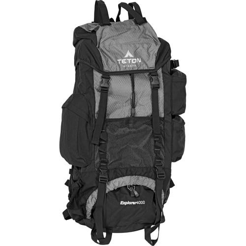 TETON Sports Explorer4000 Internal Frame Backpack (Navy Blue)