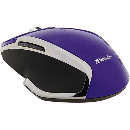Verbatim Wireless Notebook 6-Button Deluxe Blue LED Mouse 99018