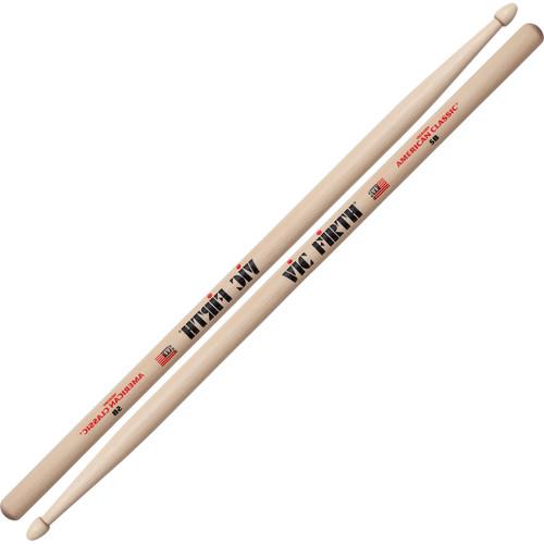 VIC FIRTH American Classic Hickory Drumsticks 5AB (Black) 5AB, VIC, FIRTH, American, Classic, Hickory, Drumsticks, 5AB, Black, 5AB
