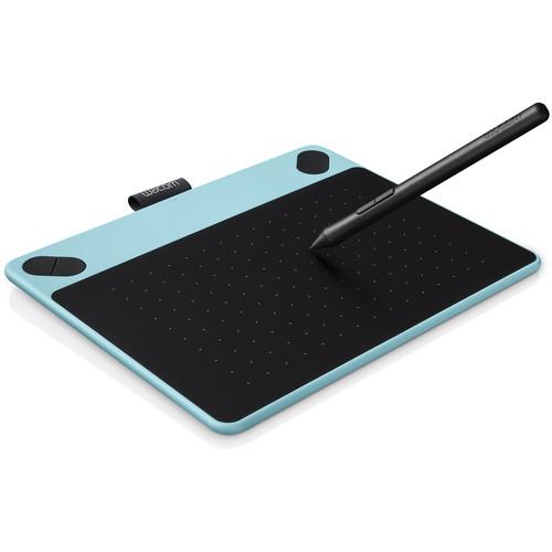 Wacom Intuos Draw Pen Small Tablet (Mint Blue) CTL490DB, Wacom, Intuos, Draw, Pen, Small, Tablet, Mint, Blue, CTL490DB,