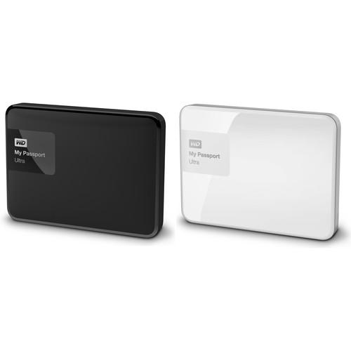 WD 2 x 1TB My Passport Ultra USB 3.0 Secure Portable Hard Drive