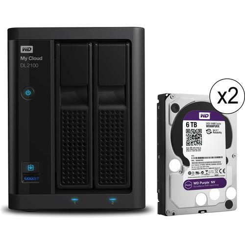 WD My Cloud Business Series DL2100 12TB (2 x 6TB) 2-Bay NAS