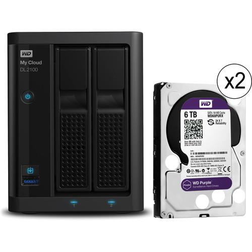 WD My Cloud Business Series DL2100 12TB (2 x 6TB) 2-Bay NAS