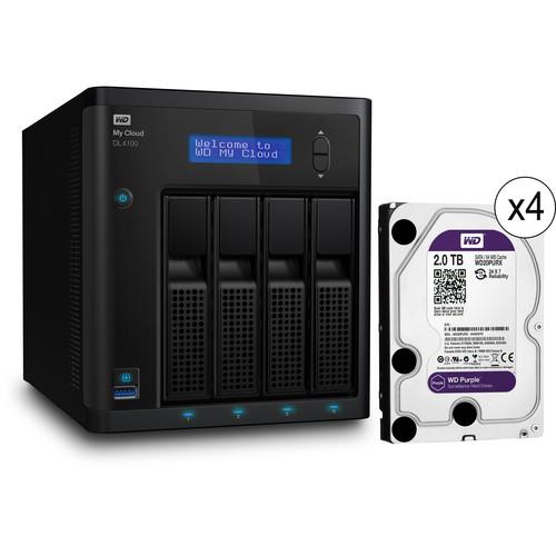 WD My Cloud Business Series DL4100 24TB (4 x 6TB) 4-Bay NAS, WD, My, Cloud, Business, Series, DL4100, 24TB, 4, x, 6TB, 4-Bay, NAS,